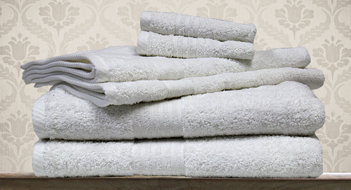 SPA COLLECTION TOWELS WHITE